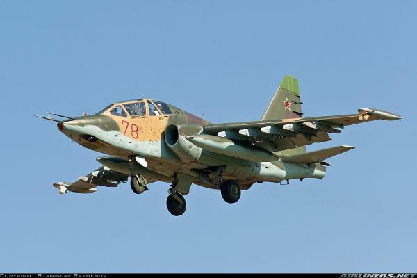 俄軍一蘇-25墜毀 俄羅斯南部軍區所有蘇-25戰機已停飛